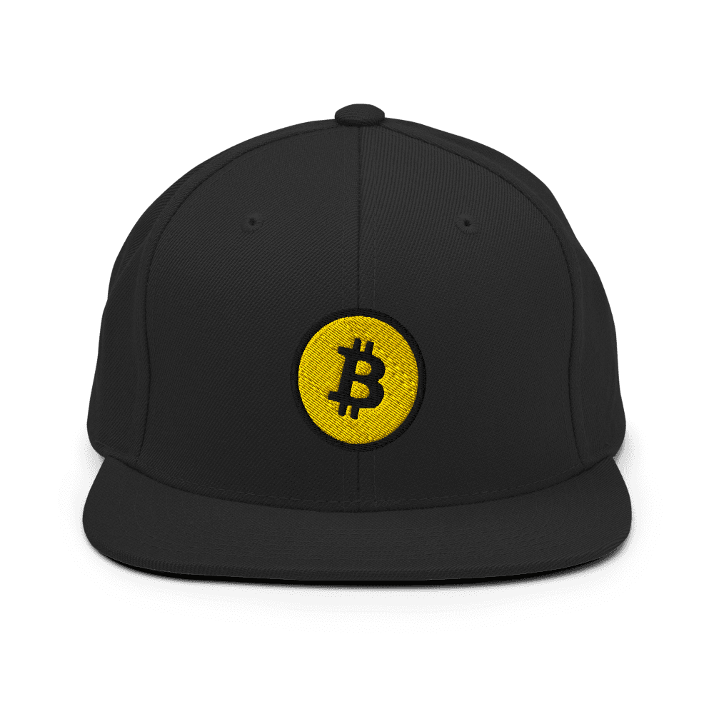 Bitcoin Snapback Hat